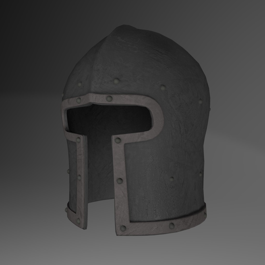 Barbute (Medieval Helmet) preview image 1
